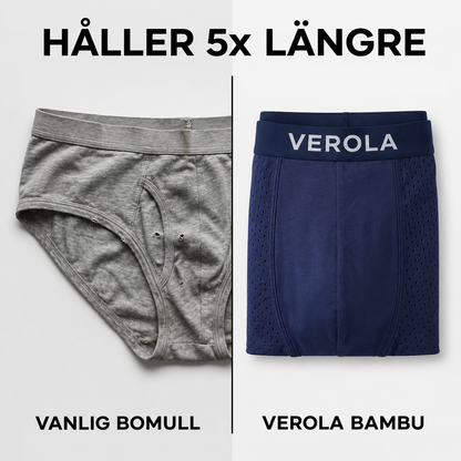 VEROLA® Bambuboxers 5-Pack | Få 7 Extra Gratis
