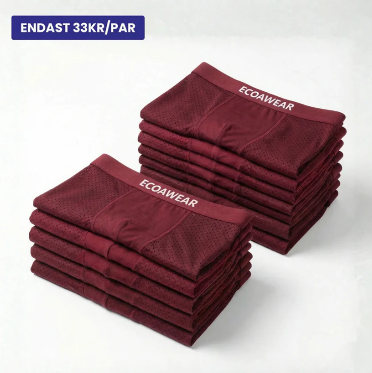 ECOAWEAR® Bambuboxers 5-Pack | Få 7 Extra Gratis