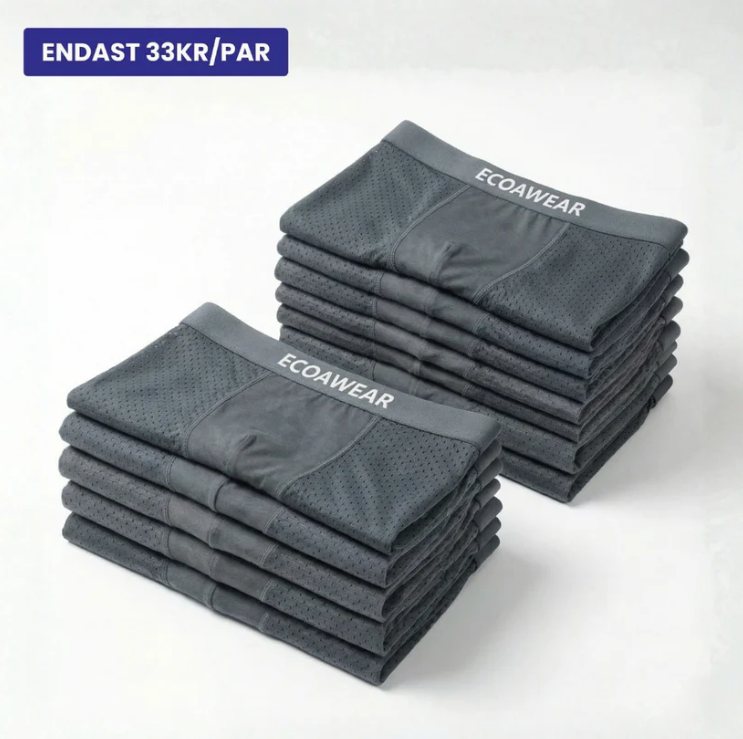 ECOAWEAR® Bambuboxers 5-Pack | Få 7 Extra Gratis